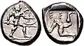 Aspendos, um 465-430 v. Chr.[24]
