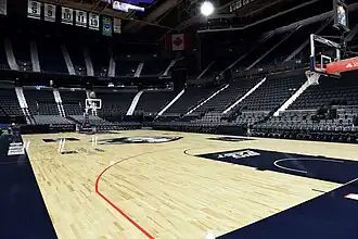 Die renovierte PeoplesBank Arena (November 2025)