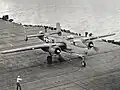North American PBJ-1H Mitchell auf der Shangri-La