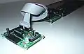 Sharp PC-G850V mit PIC-Brenner und PIC-Applikationsplatine