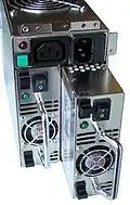 Redundantes PC-Netzteil für ein 19"-Gehäuse