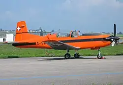 Trainer: Pilatus PC-7 der schweizerischen Luftwaffe