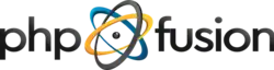 Zeichen und Slogan von PHP-Fusion