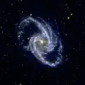 Ultraviolett-Aufnahme, erfasst mit GALEX