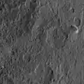 Ahuna Mons in 2-Uhr-Position.