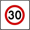 B-43 Beginn einer Tempo-30-Zone