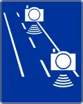 D-51a Automatische Durchschnittsgeschwindigkeitskontrolle Anfang