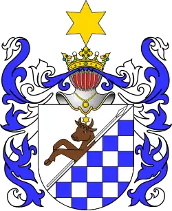 von Bandemer (hervorspringender Stier, aus Schach)