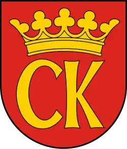 Wappen von Kielce, Polen („Civitas Kielce“)