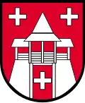 Wappen der Gmina Podedwórze