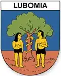 Wappen der Gmina Lubomia
