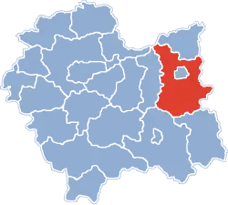 Lage in Kleinpolen