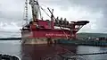 Die Plattform in Murmansk
