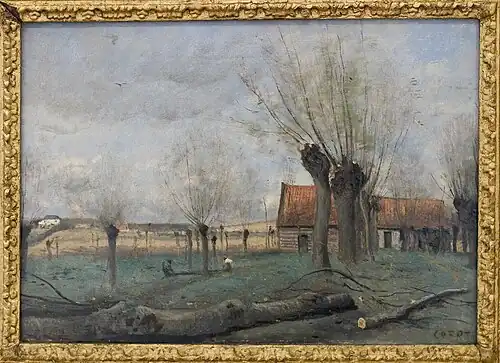 Weide in Sainte-Catherine nahe Arras Camille Corot