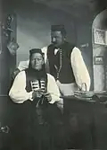 Paul Sinner (~1900): Trachtenpaar