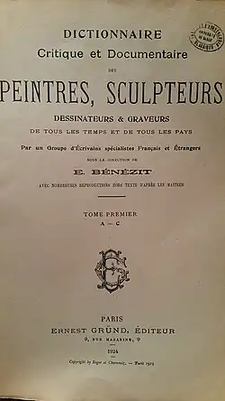 Bénézit, Ausgabe 1924 und 1999