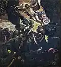 Jacopo Tintoretto: Auferstehung Christi, 1578–81, Scuola Grande di San Rocco, Venedig