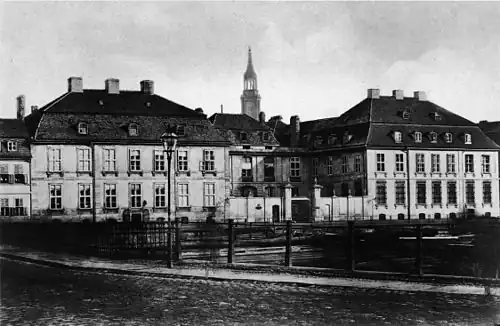 Das Palais Itzig in Berlin (1857)
