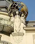 Figurengruppe an der Nordwestfassade
