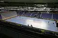 Die Halle vor einem Spiel der EHF Champions League gegen den RK Metalurg Skopje am 12. Oktober 2008