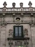 Detail der Fassade