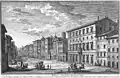 Palazzo Sacchetti: Stich von Giuseppe Vasi 1754