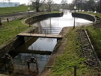 Palmschleuse am Stecknitzkanal