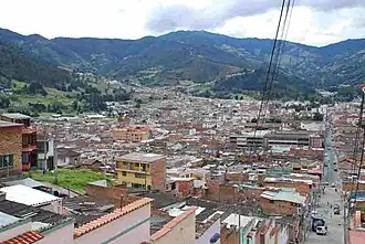 Blick auf Pamplona
