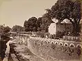 Kham-Fluss und Panchakki-Schöpfwerk (Foto ca. 1880)