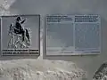 Suworow-Gedenktafel auf Alp Ranasca GR