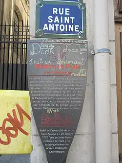 Orientierungstafel (Paris) « Lycée Charlemagne »
