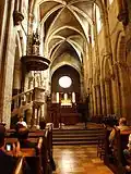 Blick zum Hochaltar in der Klosterkirche
