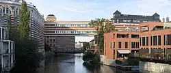 Buntgarnwerke und Stadthäuser im Westen Leipzigs