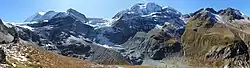 Panorama von der Turtmannhütte