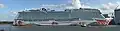 Panoramaaufnahme der Norwegian Joy