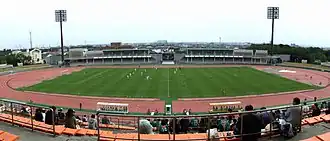 Panoramablick über das Stadion