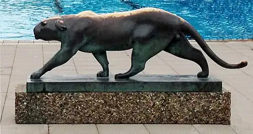 Panther in Landsberg&nbsp;a.&nbsp;Lech, 1937