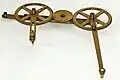 „Pantograph“ von 1855, ein Gerät, um Zeichnungen zu vergrößern, entspricht funktionell einem sog. Storchenschnabel