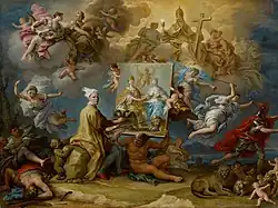 Paolo de Matteis: Allegorie des Friedens, 1714–1728, Museum of Fine Arts, Houston, (Texas)