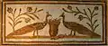 Pfauen mit Vase