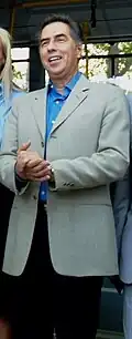 Platz sechs in seinem Vorlauf reichte Vasilis Papageorgopoulos (hier als Politiker im Jahr 2009) diesmal noch nicht für das Halbfinale