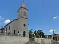 Blick auf die Mutterkirche Nossa Senhora de Nazaré