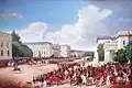 Parade auf dem Opernplatz