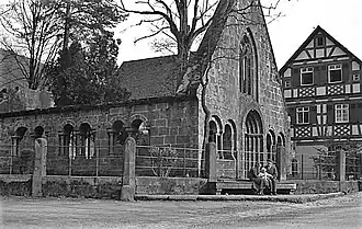 Ruine der Paradiesvorhalle des Klosters Herrenalb