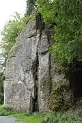 Der Lagerstein im Paradiestal