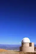 Ein Gebäude des Observatoriums