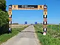 Eingang des Sektors