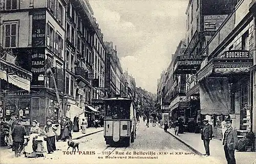 Die Tramway funiculaire de Belleville, 1891 bis 1924