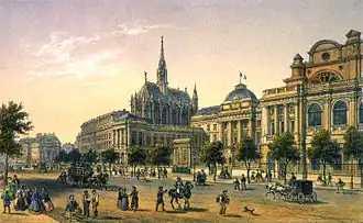 Boulevard du Palais, 1860