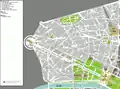 Plan des 8. Arrondissements